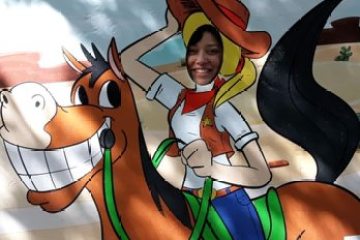 a group of people in costumes