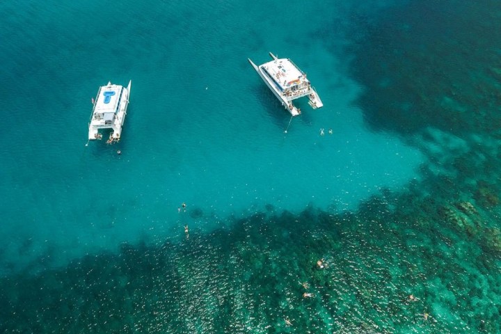 water next to the ocean