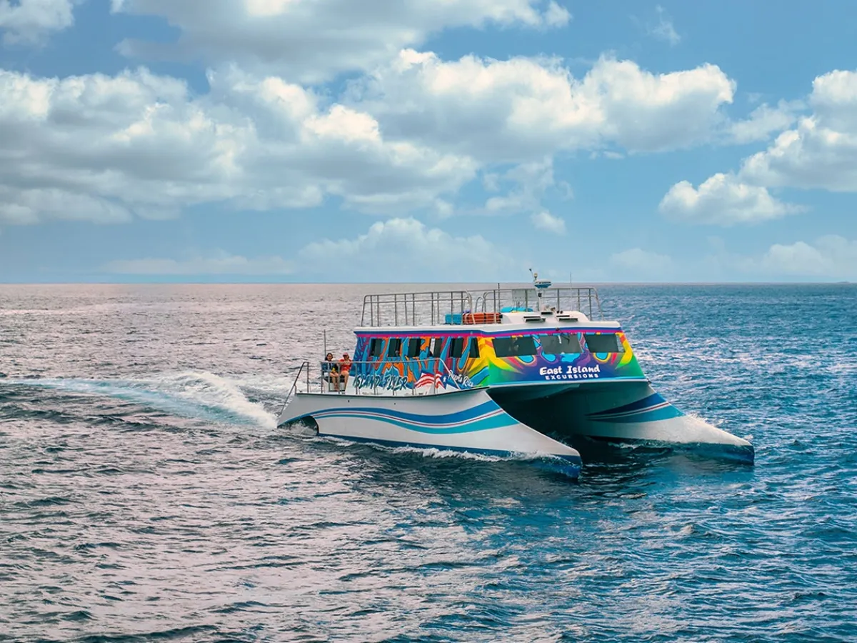 a boat that is floating in the water