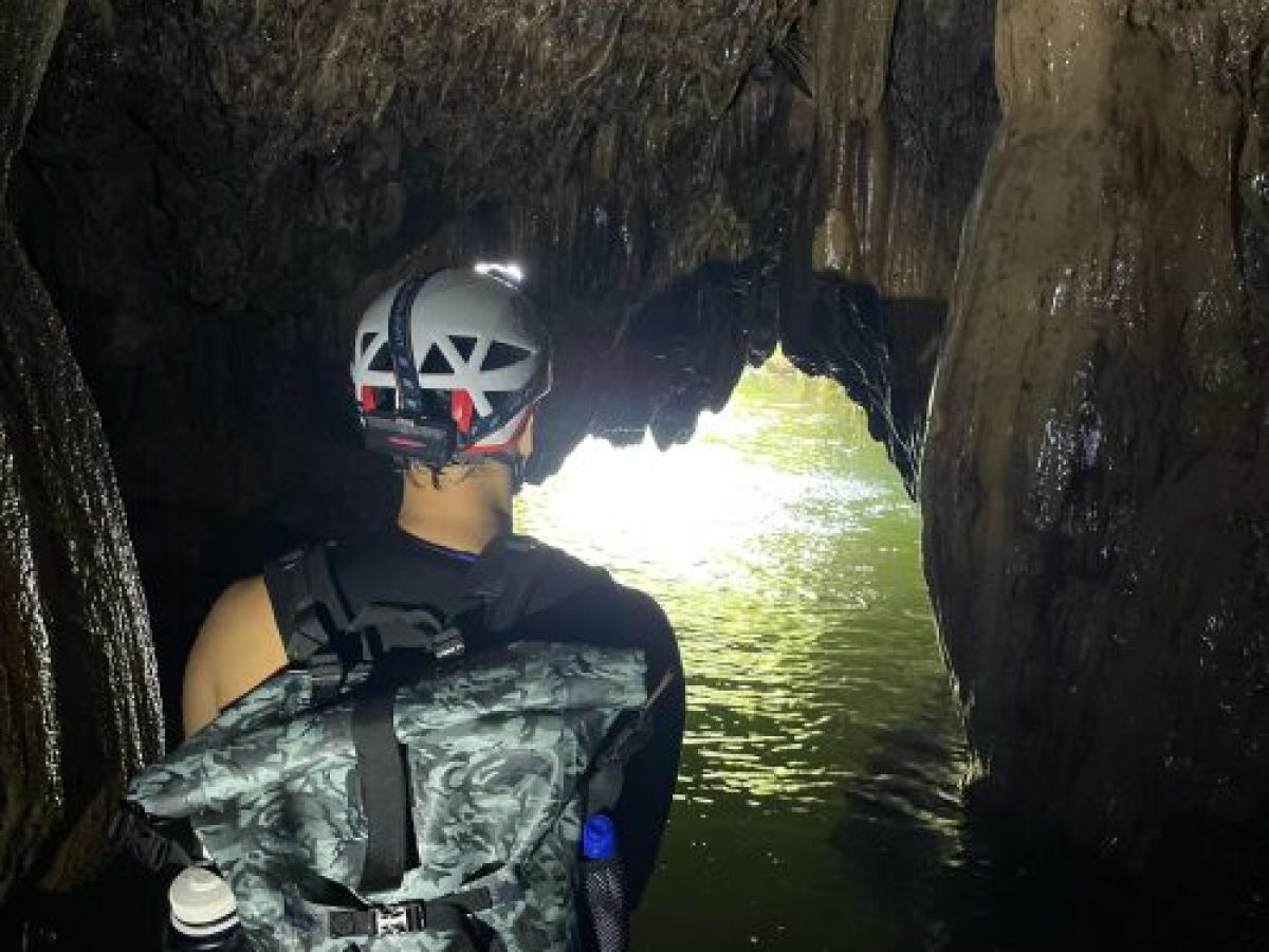 a man wearing a helmet